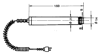 WREM,WRNM-207A直柄式小直徑表面形熱電偶直柄安裝圖片 WREM,WRNM-207A直柄式小直徑表面形熱電偶直柄安裝圖片