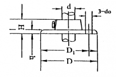 化工用熱電偶、熱電阻法蘭圖片尺寸及執(zhí)行標(biāo)準(zhǔn)