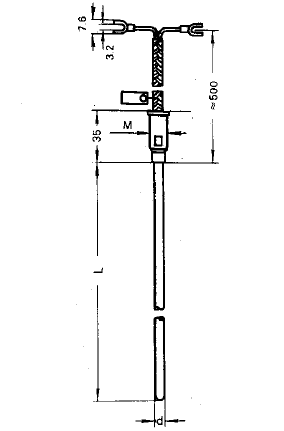 WREK-191無固定鎧裝熱電偶安裝圖片